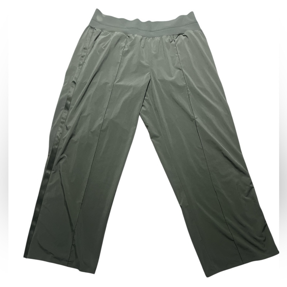 NEW Athleta Nolita Wide Leg Pant Size 20 Olive Brown